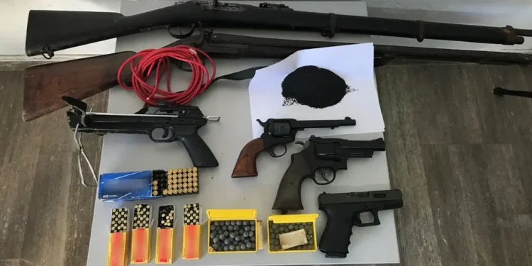 Ηράκλειο: Σύλληψη ημεδαπού στο για παραβάσεις της Νομοθεσίας περί όπλων