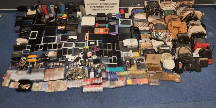 Συνελήφθη 41χρονος ημεδαπός για κλοπές από αποσκευές επιβατών στον Διεθνή Αερολιμένα Αθηνών