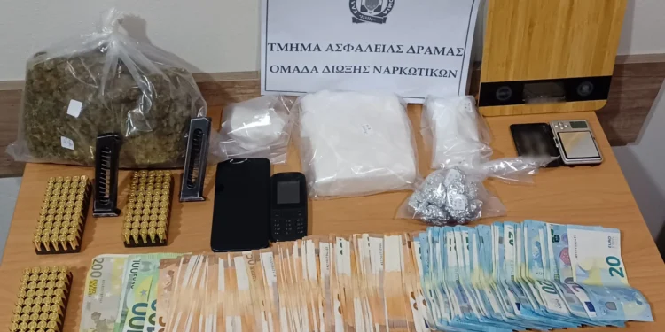 Δράμα: Σύλληψη ημεδαπού για διακίνηση ναρκωτικών