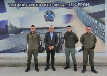 Επίσκεψη του Αν. Δημοσχάκη στο αστυνομικό τμήμα Φερών και στο τοπικό τμήμα συνοριακής φύλαξης