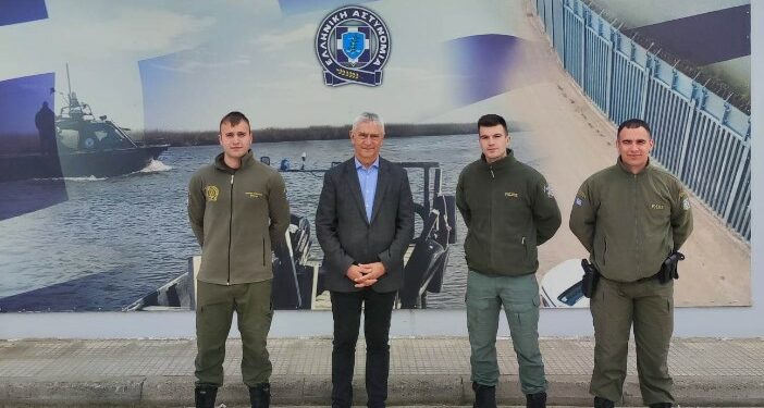 Επίσκεψη του Αν. Δημοσχάκη στο αστυνομικό τμήμα Φερών και στο τοπικό τμήμα συνοριακής φύλαξης