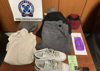 Σύλληψη ατόμου για ληστείες σε καταστήματα στην περιοχή της Καλαμαριάς