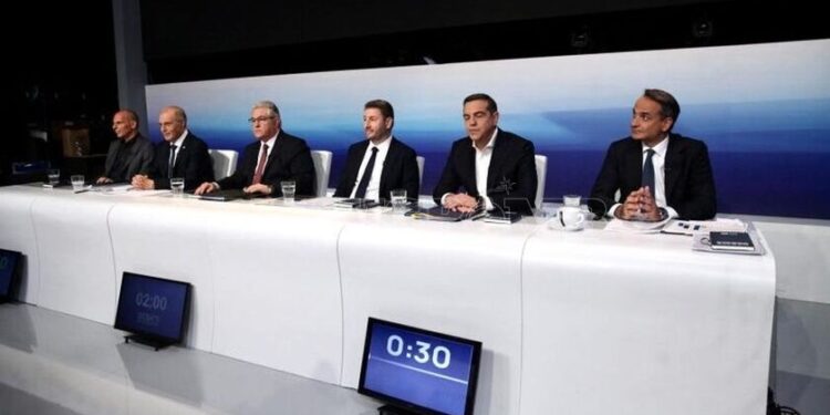 LIVE BLOG: Το ντιμπέιτ των πολιτικών αρχηγών για τις Εκλογές 2023