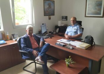 Επίσκεψη του Αν. Δημοσχάκη στη Διεύθυνση Αστυνομίας Ν. Ορεστιάδας