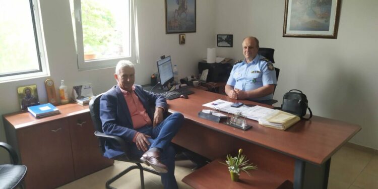 Επίσκεψη του Αν. Δημοσχάκη στη Διεύθυνση Αστυνομίας Ν. Ορεστιάδας