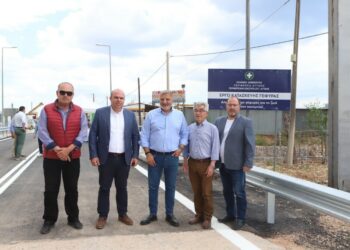 Παραδόθηκε στην κυκλοφορία από τον Περιφερειάρχη Αττικής η Γέφυρα στο Μαϊστράλι Μεγάρων