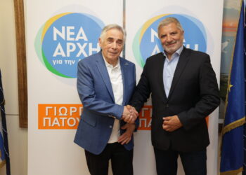 Γ. Πατούλης: Καλωσορίζουμε στην ομάδα μας μια σημαντική προσωπικότητα των επιστημών και της τέχνης τον Θ. Πελεγρίνη