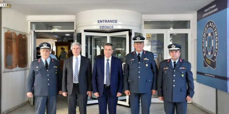 Επίσκεψη του Υπουργού Προστασίας του Πολίτη Χαράλαμπου Λαλούση σε Θεσσαλονίκη και Θράκη