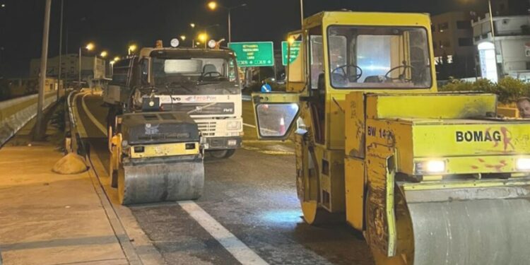 Ξεκινούν σήμερα εργασίες ασφαλτόστρωσης στη Λεωφόρου Κηφισού από την Περιφέρεια Αττικής