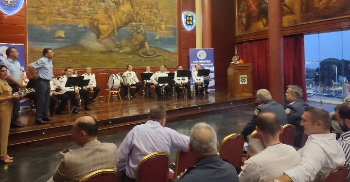 Βράβευση αστυνομικών για αξιέπαινες πράξεις – Χαιρετισμός Ε. Κωνσταντινίδη