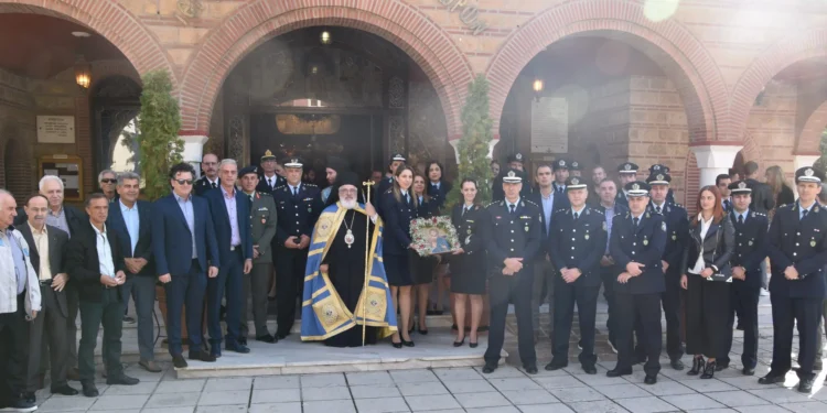 ΑΜΘ: Εκδηλώσεις για τον εορτασμό της «Ημέρας της Αστυνομίας» και του Προστάτη του Σώματος Μεγαλομάρτυρα Αγίου Αρτεμίου