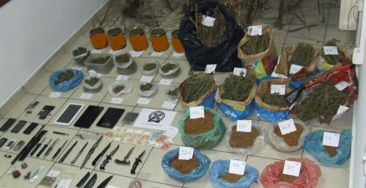 Συνελήφθησαν δεκαπέντε άτομα σε περιοχές της Ανατολικής Μακεδονίας και Θράκης για κατοχή ναρκωτικών