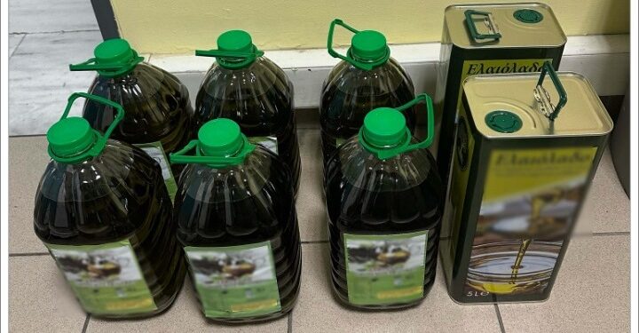 Ελεύθεροι αφέθηκαν οι συλληφθέντες για τα αμφιβόλου ποιότητας λάδια