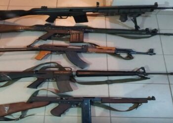 Οπλοστάσιο εντοπίστηκε σε σπίτι ζευγαριού στην Φλώρινα – Κατείχαν 29 όπλα, 72 κιλά πυρίτιδα και χιλιάδες φυσίγγια