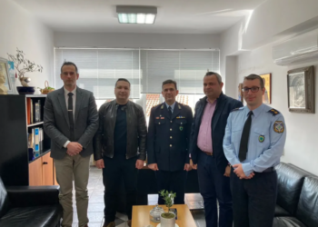 Συνάντηση αστυνομικών της ΑΜΘ με τον νέο Διευθυντή Aστυνομίας Καβάλας Αστυν. Διευθυντή Σιμούδη Κωνσταντίνο