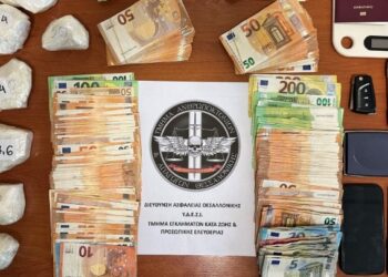 Κατασχέθηκε πάνω από ένα κιλό κοκαΐνης – Συνελήφθησαν δύο άνδρες