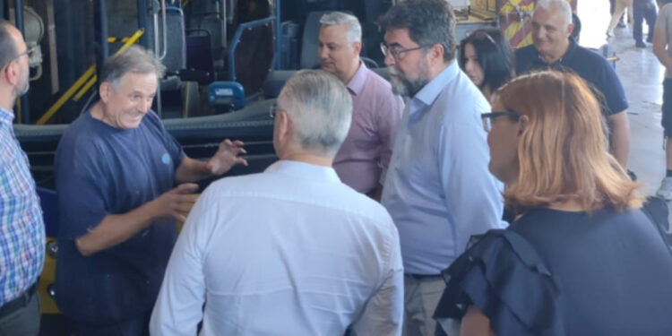 Β. Οικονόμου: “Με τα νέα 200 Τρόλεϊ, προχωράμε σε έναν σύγχρονο και πιο αποδοτικό στόλο”