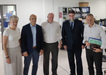 Συναντήσεις του Υφυπουργού Υποδομών Β. Οικονόμου στον ΟΣΕΘ και τον ΟΑΣΘ