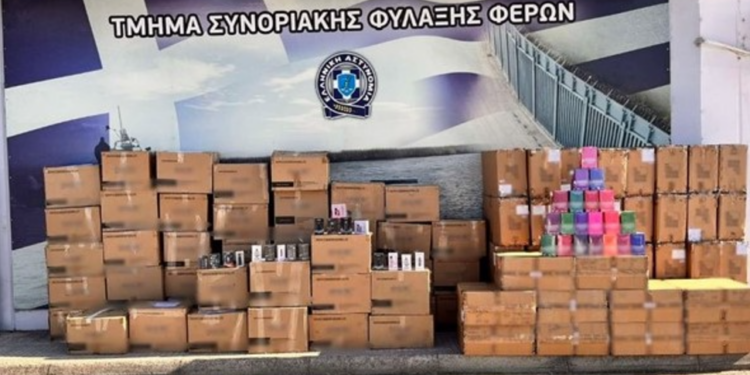 Φέρες: Κατασχέθηκαν 8.140 παράνομα ηλεκτρονικά τσιγάρα