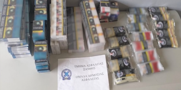 Ξάνθη: Συνελήφθησαν δυο ημεδαποί για διακίνηση λαθραίων τσιγάρων και λαθραίου καπνού