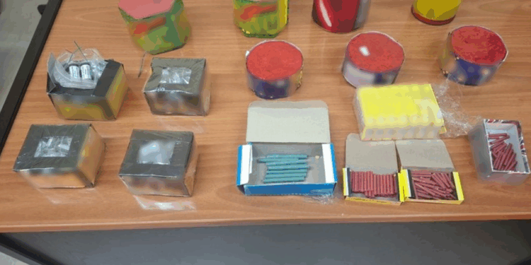 Κομοτηνή: Συνελήφθη ημεδαπός με πυροτεχνήματα