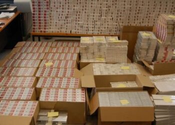 Θεσσαλονίκη: Κατασχέθηκαν πάνω από 80.000 τεμάχια λαθραίων τσιγάρων